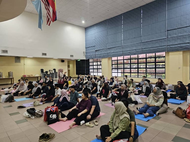 Aktiviti hands-on peserta